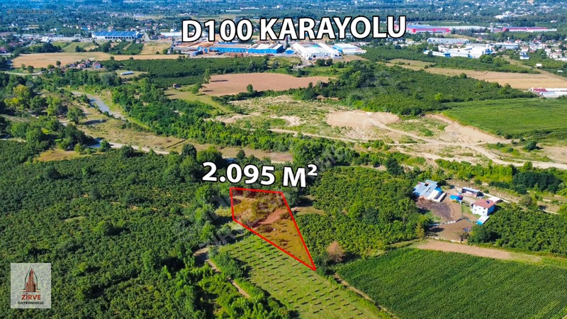 Zirveden Kirazlı.da Tokiye Yakın Satılık 2.095 M² Tarla — fotoğraf 3