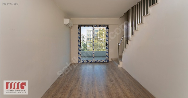 Gökdemir Park Evleri 1+1 Loft 79m2 Balkonlu Satılık Daire — fotoğraf 3