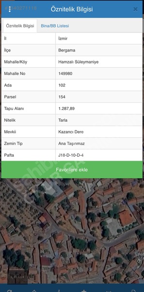 Çağkur'dan İzmir Bergama Hamzalı Süleymaniye'de Yatırımlık Tarla — fotoğraf 2