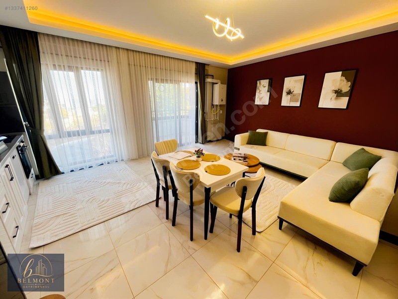 Eşyalı Körfez'De Sıfır Eşyalı Cam Balkonlu Kiralık Daire