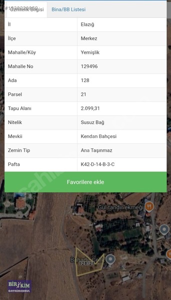 [birikim] Yemişlik'te Muhteşem Manzaralı 2.100m² Satılık Tarla — fotoğraf 4