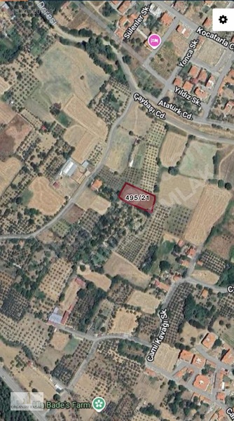 Ula Merkez Demirtaş Mahallesinde Tek Tapu 1.666 M2 Satılık Tarla — fotoğraf 2