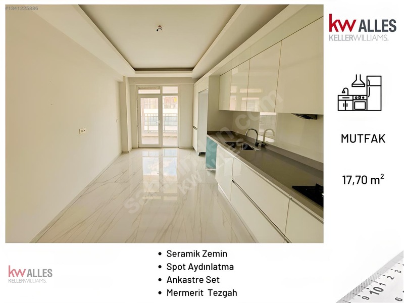 Batıkent'te Site İçi, Ferah Ve Lüks 3+1 Kiralık Daire I Kw Alles — fotoğraf 8