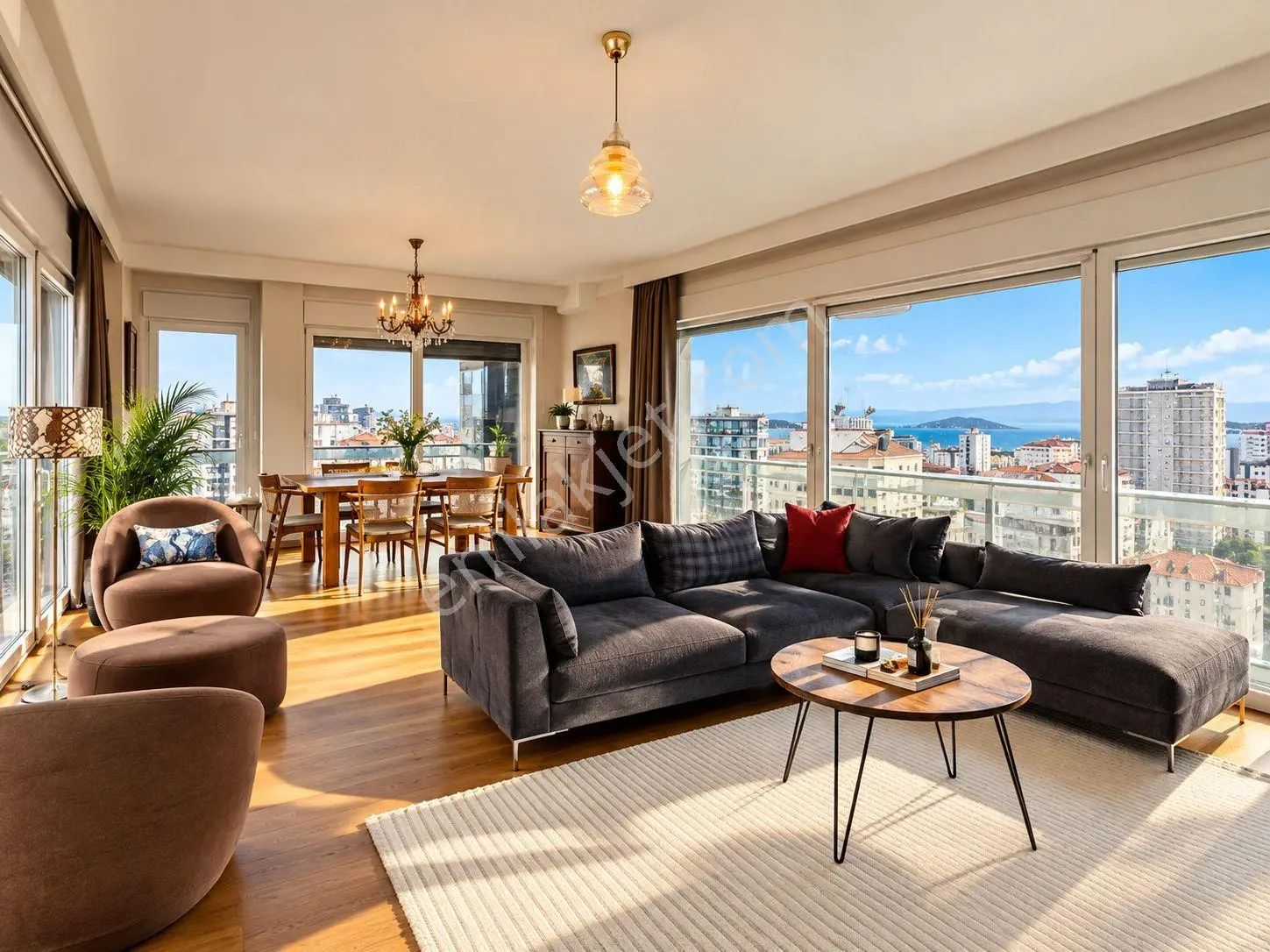 Suadiye Çolak İsmail'de Deniz Manzaralı Katta Tek Geniş 4+1 145m2 — fotoğraf 4