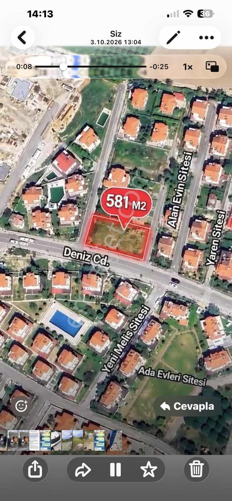 Köşe Konumlu İmarlı Arsa — fotoğraf 2