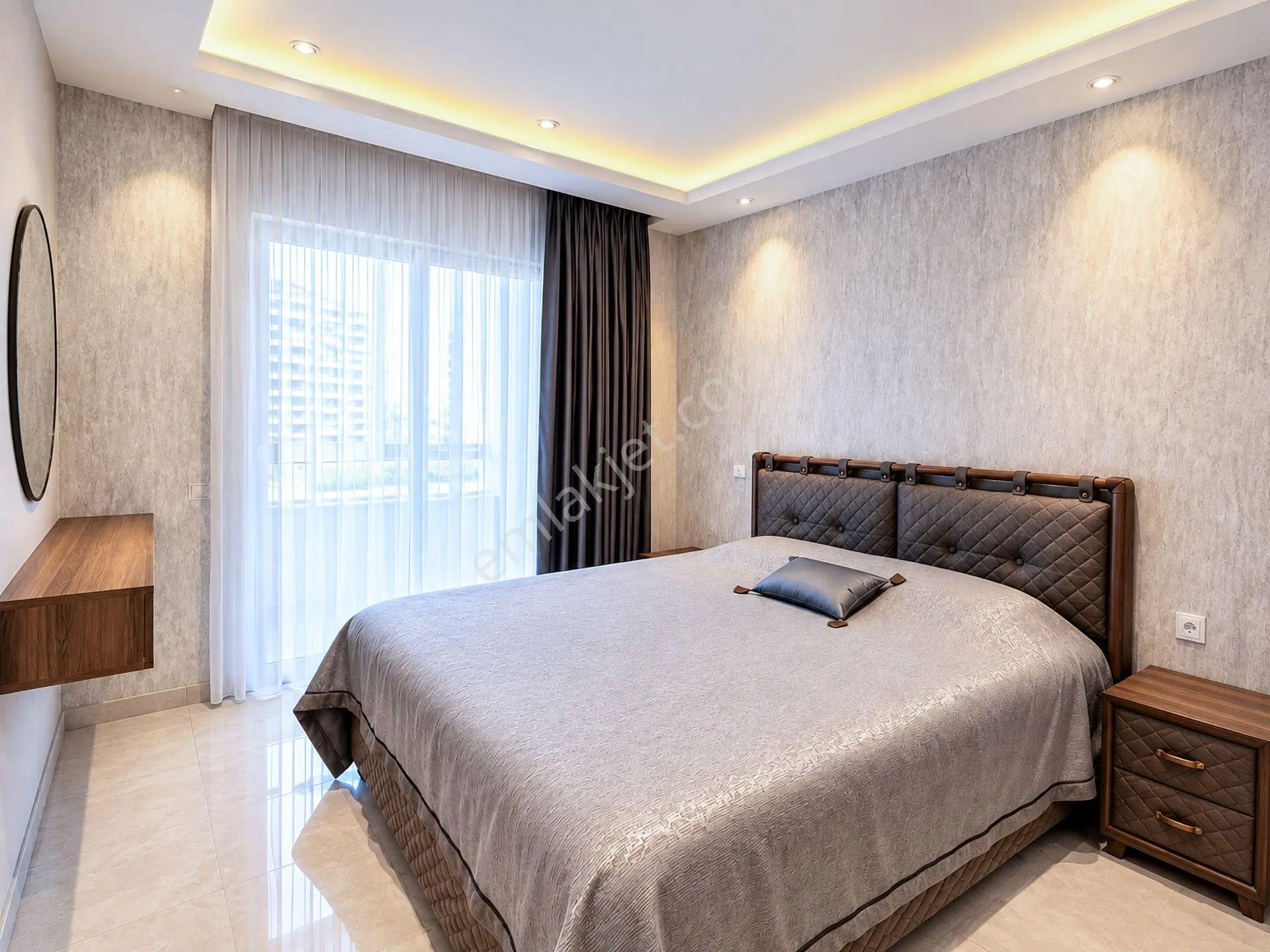 Mahmutlar’da Avm’li Sitede 81 M2 Eşyalı 2 Balkonlu 1+1 Satılık Daire — fotoğraf 26