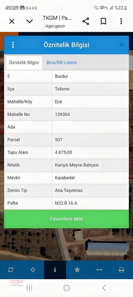 Tefenni Merkeze Sadece 6 Dk Uzakta 35 Dönüm Ceviz Bahçesi — fotoğraf 6