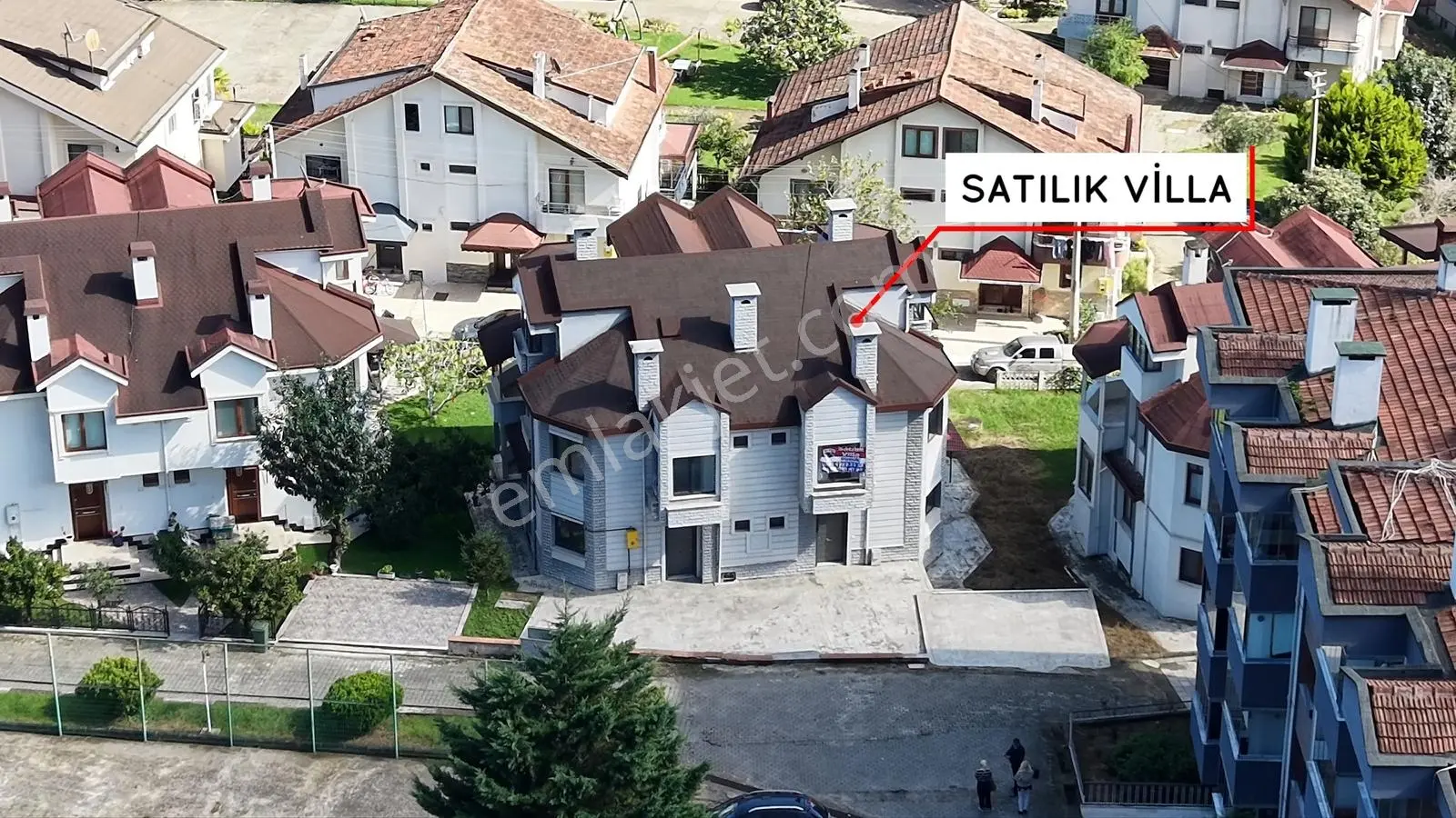 Fatsa Dolunay'da Mavi Evler Sitesinde Satılık Triplex Villa — fotoğraf 33