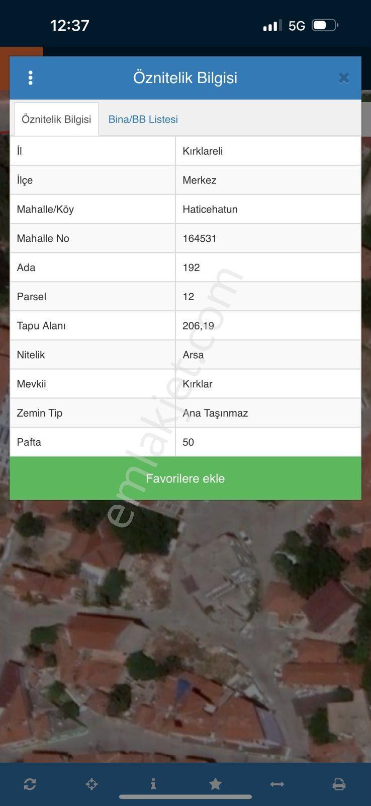 Kırklareli Merkez Hatice Hatun Mahallesi’nde Satılık Arsa — fotoğraf 21