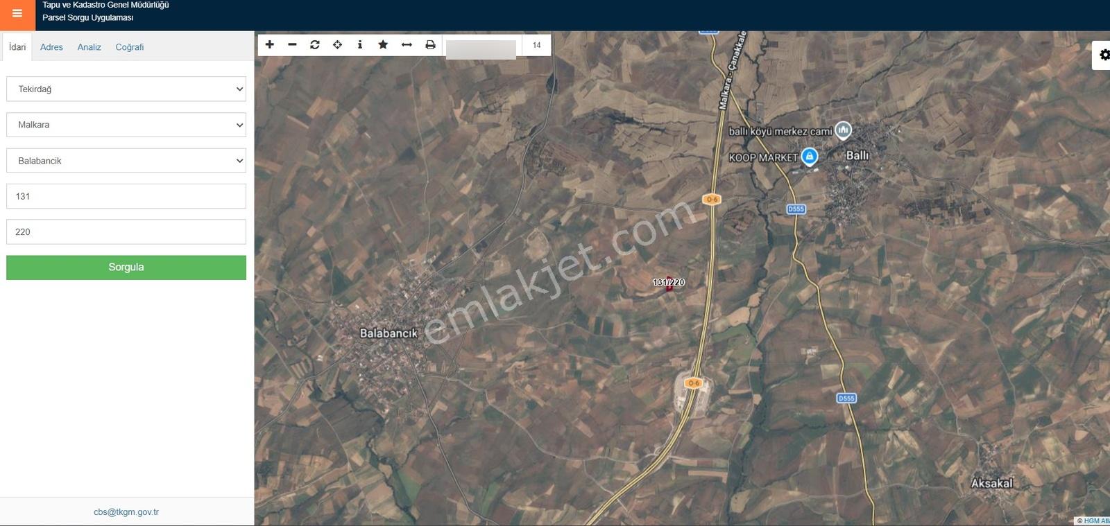 Malkara'da Satılık Fırsat Tarla — fotoğraf 3