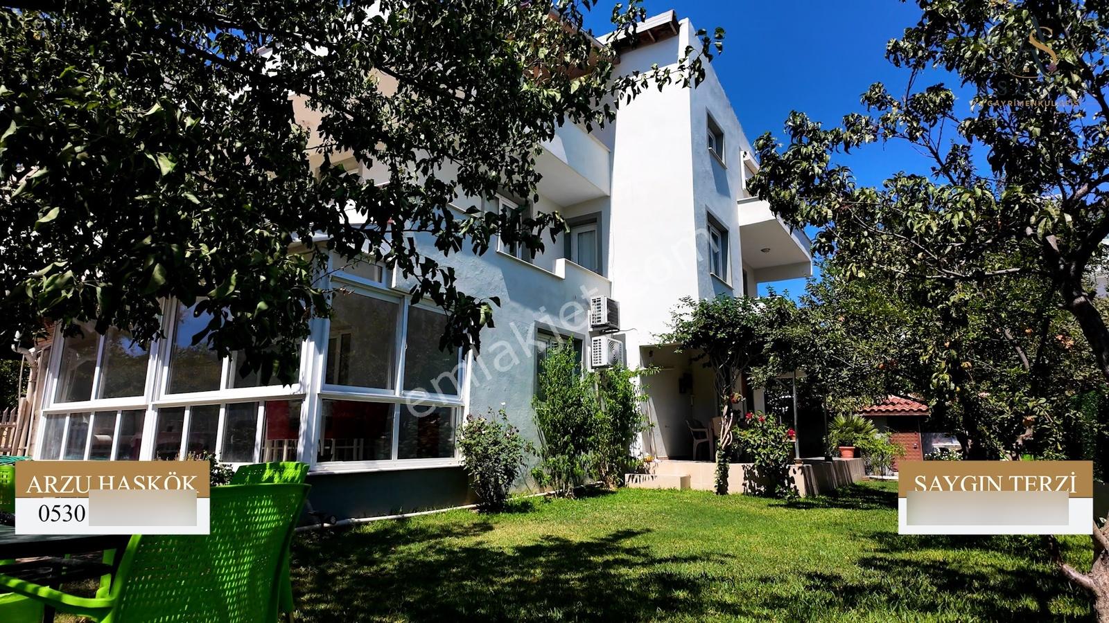 İzmir Seferihisar Satılık 5+1 Doğalgazlı | Bahçeli Teraslı Villa — fotoğraf 4