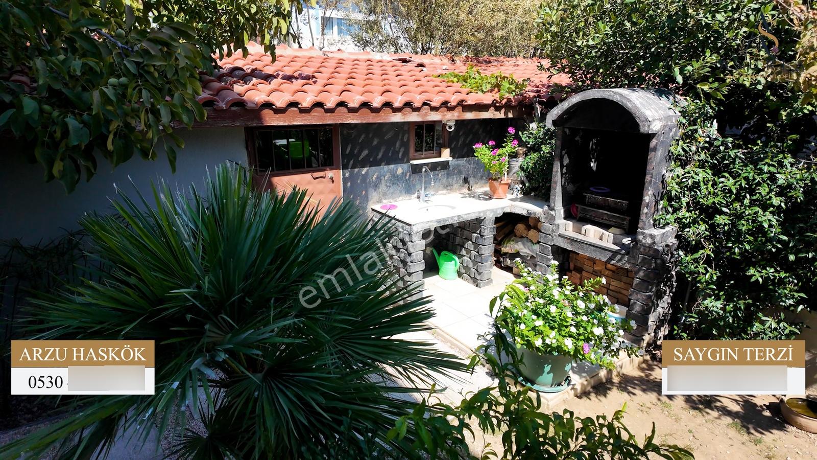 İzmir Seferihisar Satılık 5+1 Doğalgazlı | Bahçeli Teraslı Villa — fotoğraf 35