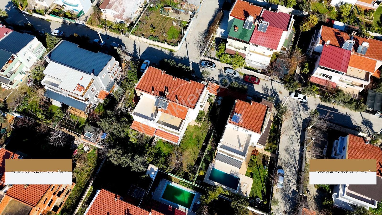 İzmir Seferihisar Satılık 5+1 Doğalgazlı | Bahçeli Teraslı Villa — fotoğraf 36