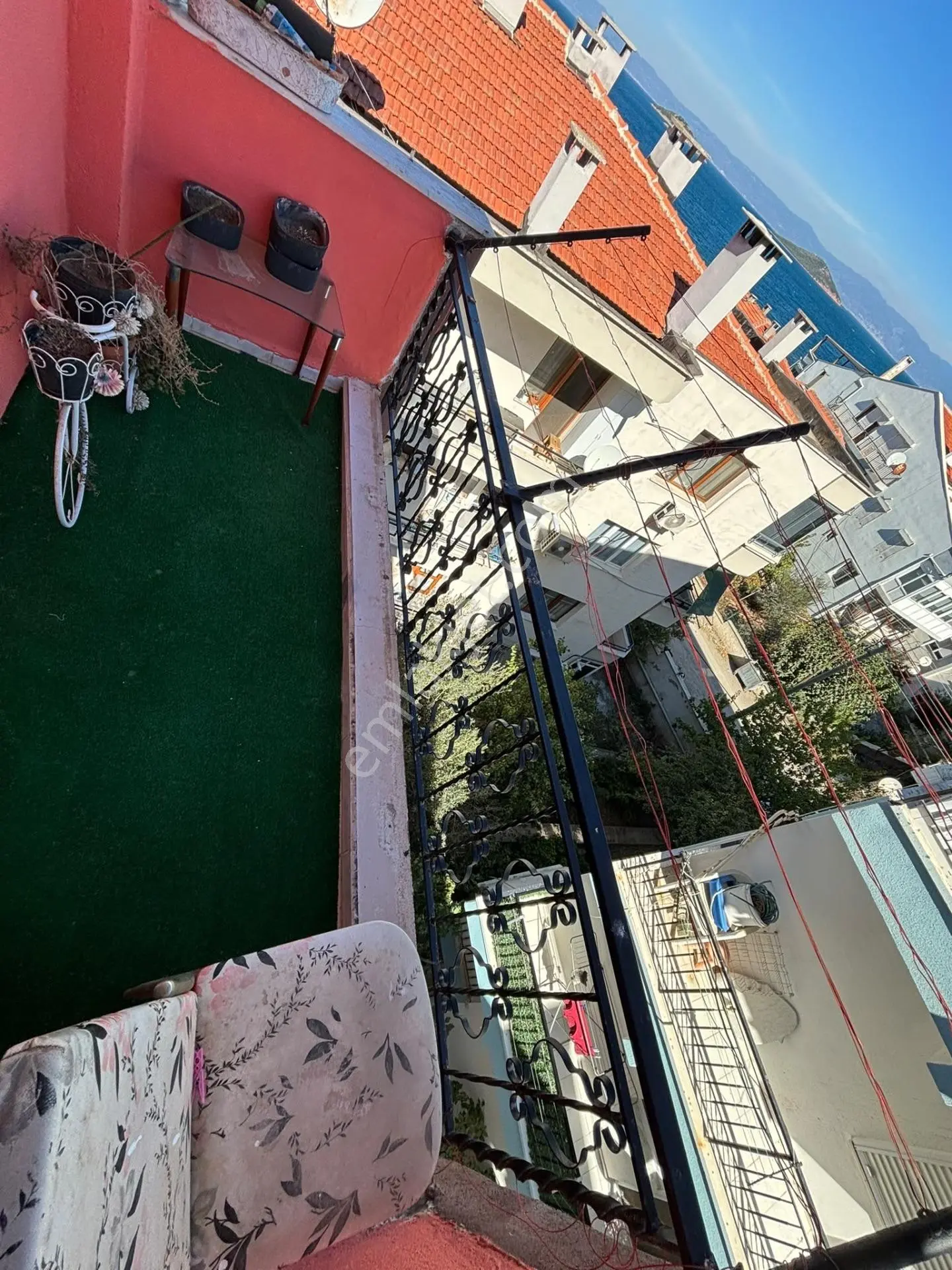 Ayvalık Aliçetinkaya’da Deniz Manzaralı Daire — fotoğraf 18