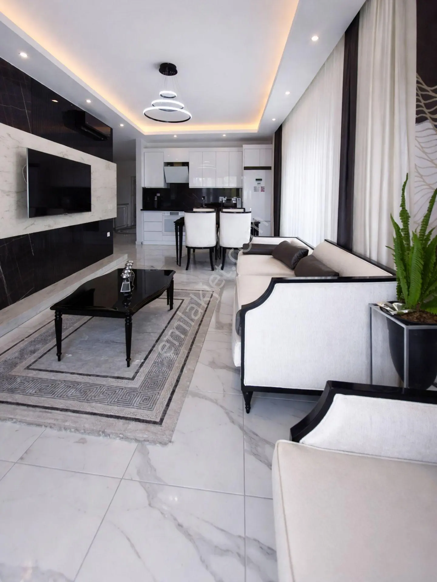 Avsallar’da Denize Yakın, Yeni Sitede Eşyalı Ters Dubleks 3+2 – 200 M² — fotoğraf 2