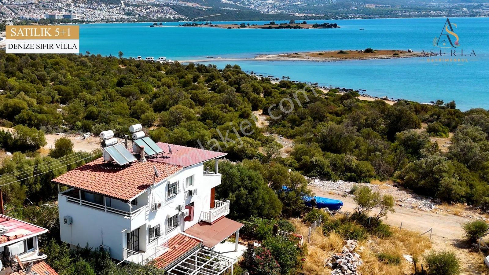 Didim Akbük'de 5+1 Deniz Manzaralı Bahçeli Villa | Denize 140 M. — fotoğraf 2