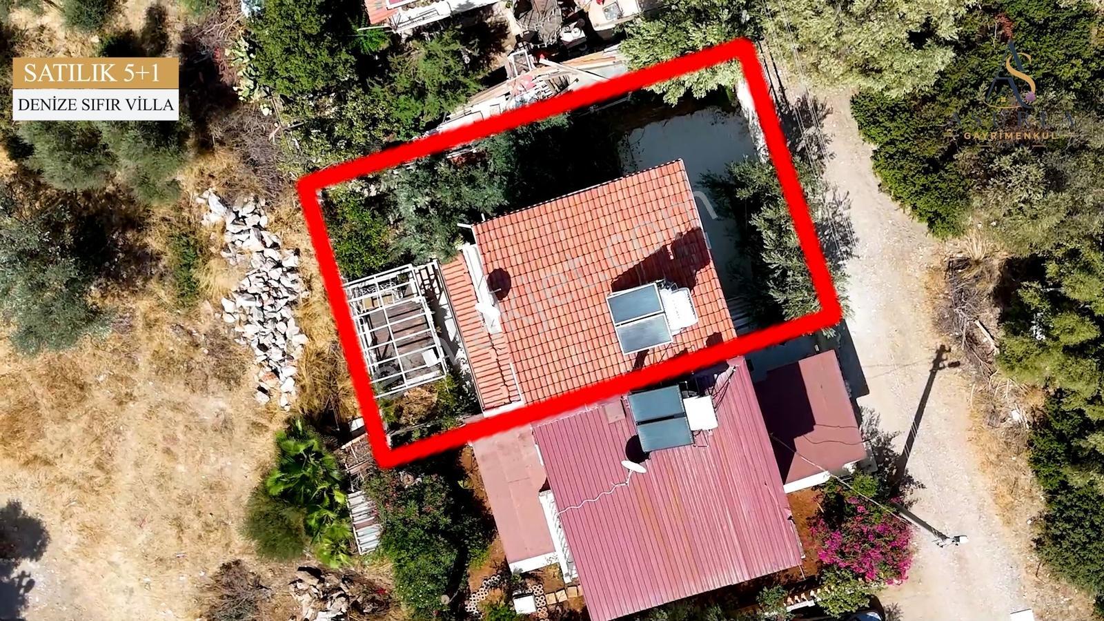 Didim Akbük'de 5+1 Deniz Manzaralı Bahçeli Villa | Denize 140 M. — fotoğraf 5