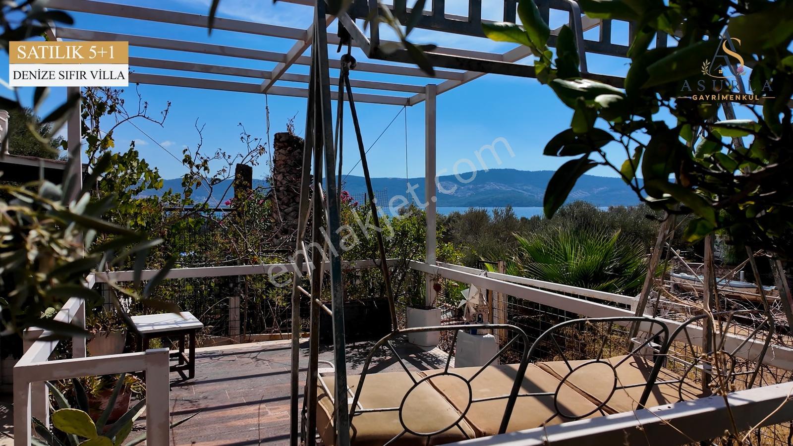 Didim Akbük'de 5+1 Deniz Manzaralı Bahçeli Villa | Denize 140 M. — fotoğraf 11