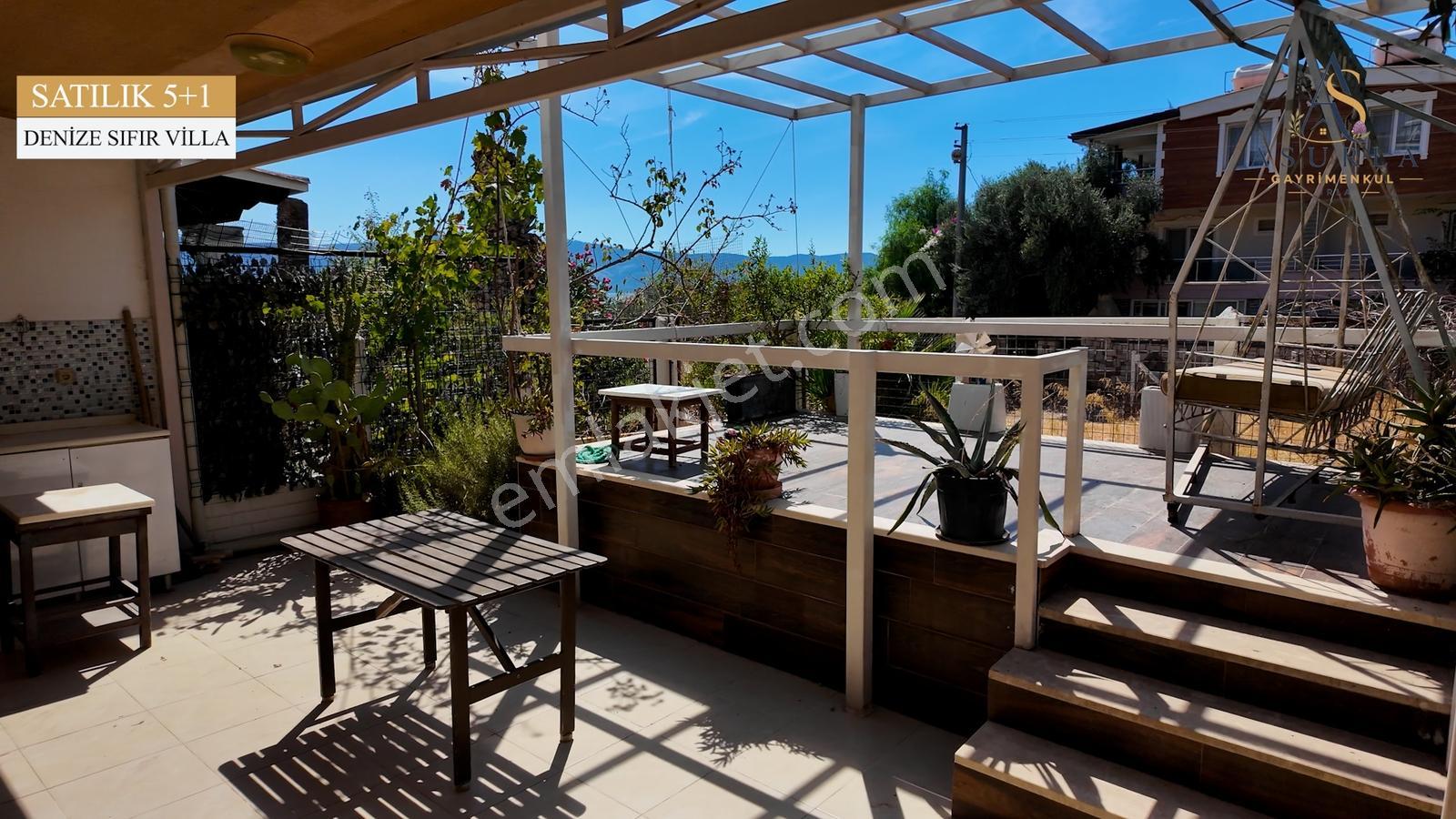 Didim Akbük'de 5+1 Deniz Manzaralı Bahçeli Villa | Denize 140 M. — fotoğraf 12