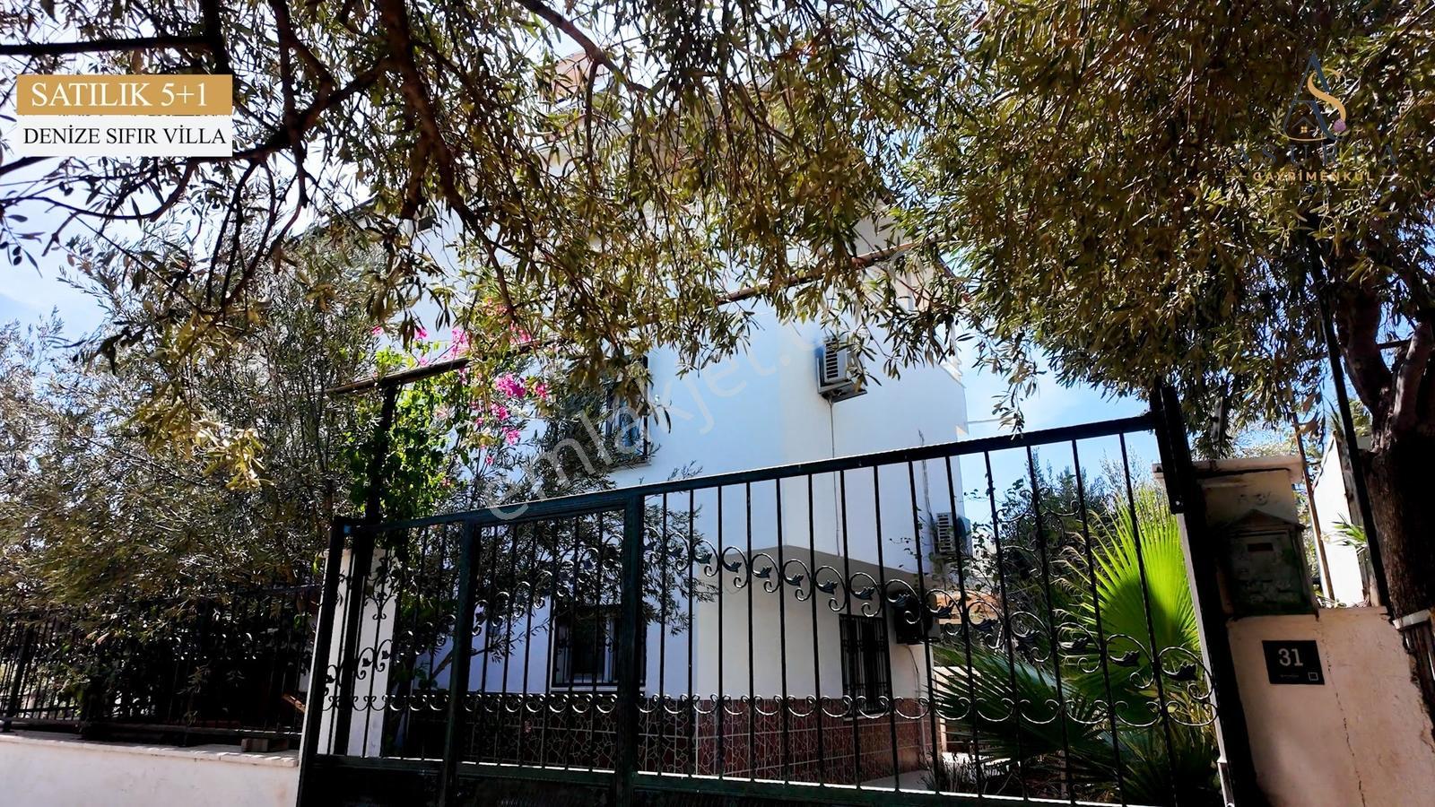 Didim Akbük'de 5+1 Deniz Manzaralı Bahçeli Villa | Denize 140 M. — fotoğraf 39