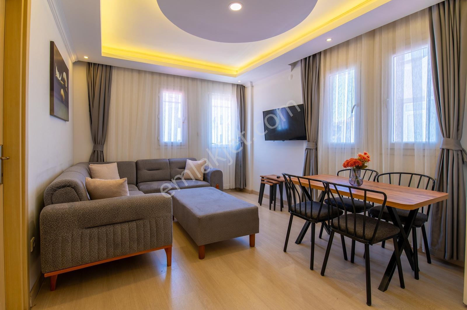 Mykonut'tan Fethiye Tuzla'da Eşyalı 1+1 50m2 - Denize 200m — fotoğraf 3