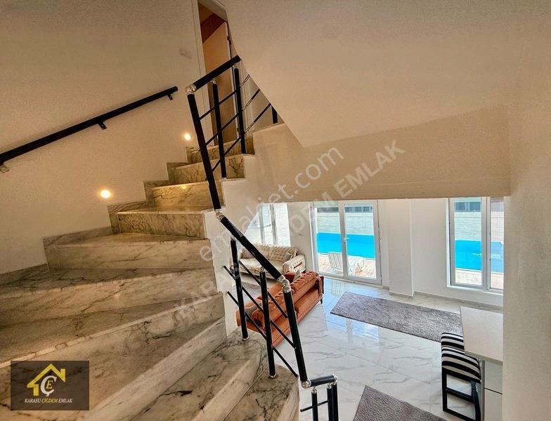 Kocaali'de Eşyalı,havuzlu 5+1 İskanlı -kat Mülkiyetli Lüks Yapı — fotoğraf 26