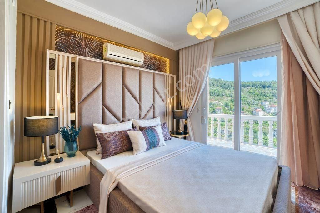 Alanya Tepe’de Kapanmaz Panoramik Deniz Ve Kale Manzaralı Lüks 3+1 Daire — fotoğraf 17