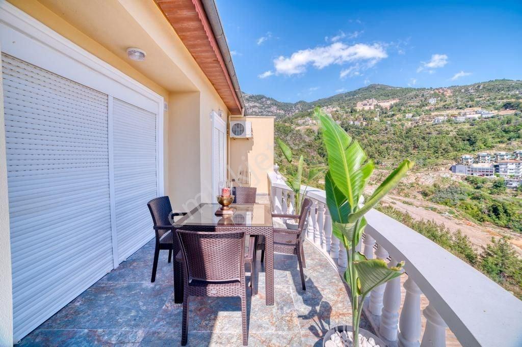 Alanya Tepe’de Kapanmaz Panoramik Deniz Ve Kale Manzaralı Lüks 3+1 Daire — fotoğraf 19