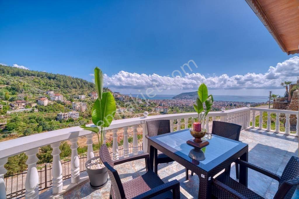 Alanya Tepe’de Kapanmaz Panoramik Deniz Ve Kale Manzaralı Lüks 3+1 Daire — fotoğraf 21
