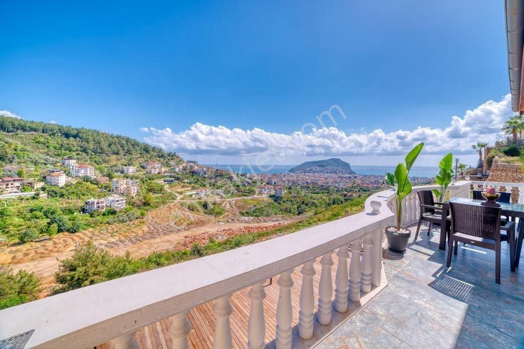 Alanya Tepe’de Kapanmaz Panoramik Deniz Ve Kale Manzaralı Lüks 3+1 Daire — fotoğraf 22
