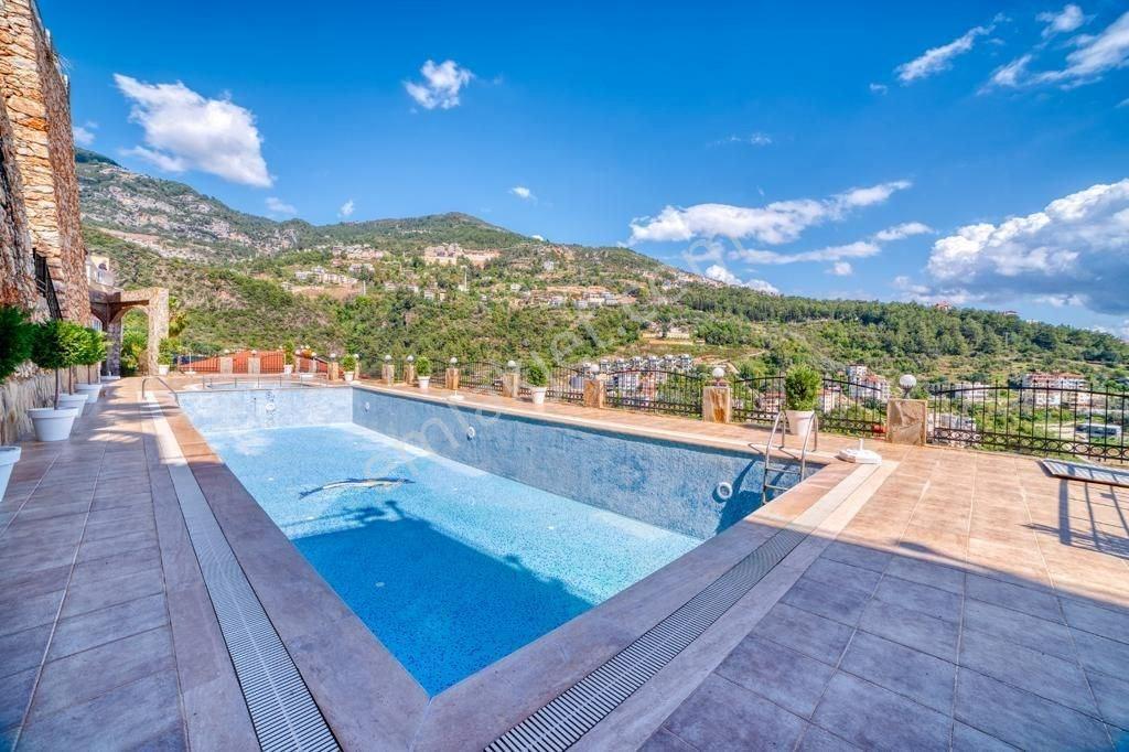 Alanya Tepe’de Kapanmaz Panoramik Deniz Ve Kale Manzaralı Lüks 3+1 Daire — fotoğraf 28