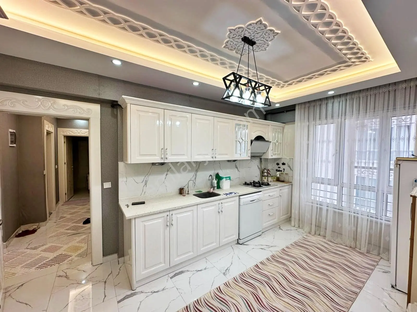 Belkız'da Geniş Cam Balkon Yerden Isıtma Bakımlı Masrafsz Lüx2+1 — fotoğraf 4