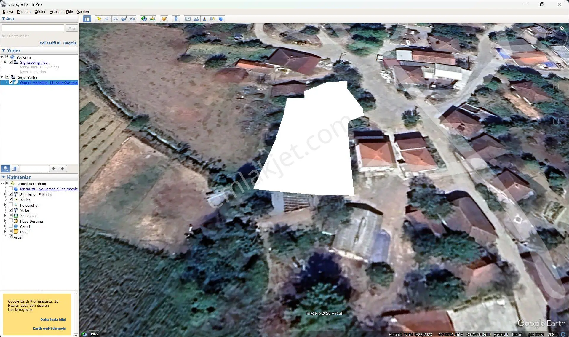Kandıra/ömerli Köyünde Köy İçi İmarlı Arsa. — fotoğraf 8