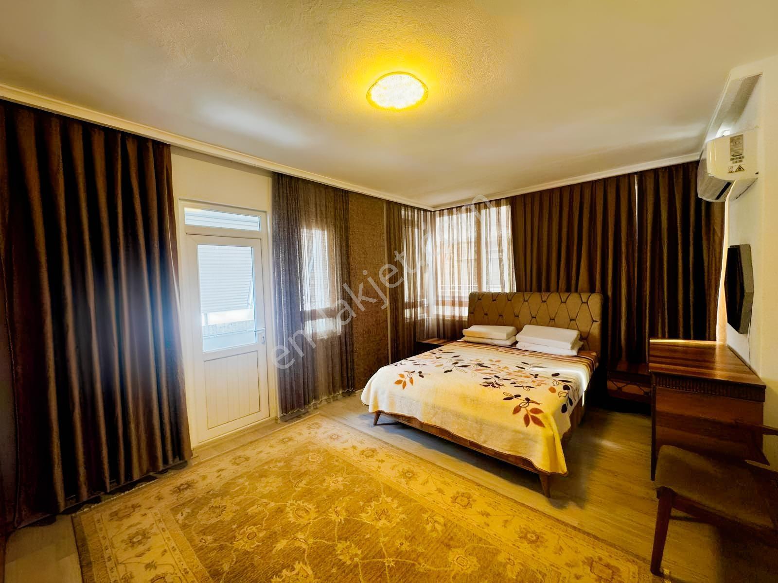 Alanya Saray Mah Hal Kavşağında 4+1 Geniş Eşyalı Daire — fotoğraf 13