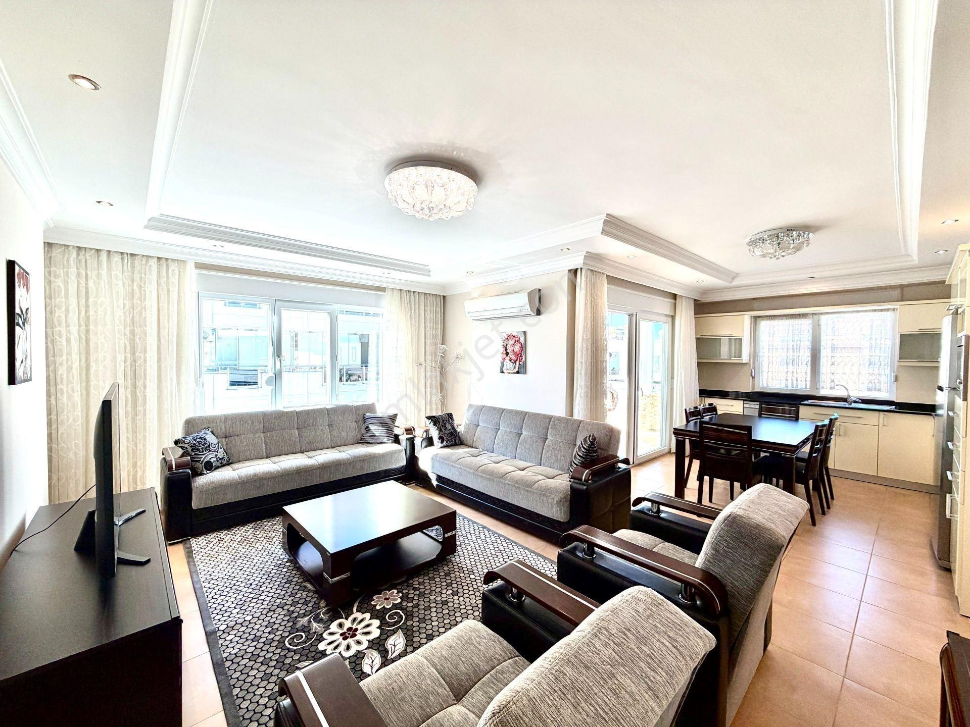 Alanya Obagöl 3+1 Denize 200 Metre Satılık Mobilyalı Penthouse — fotoğraf 4