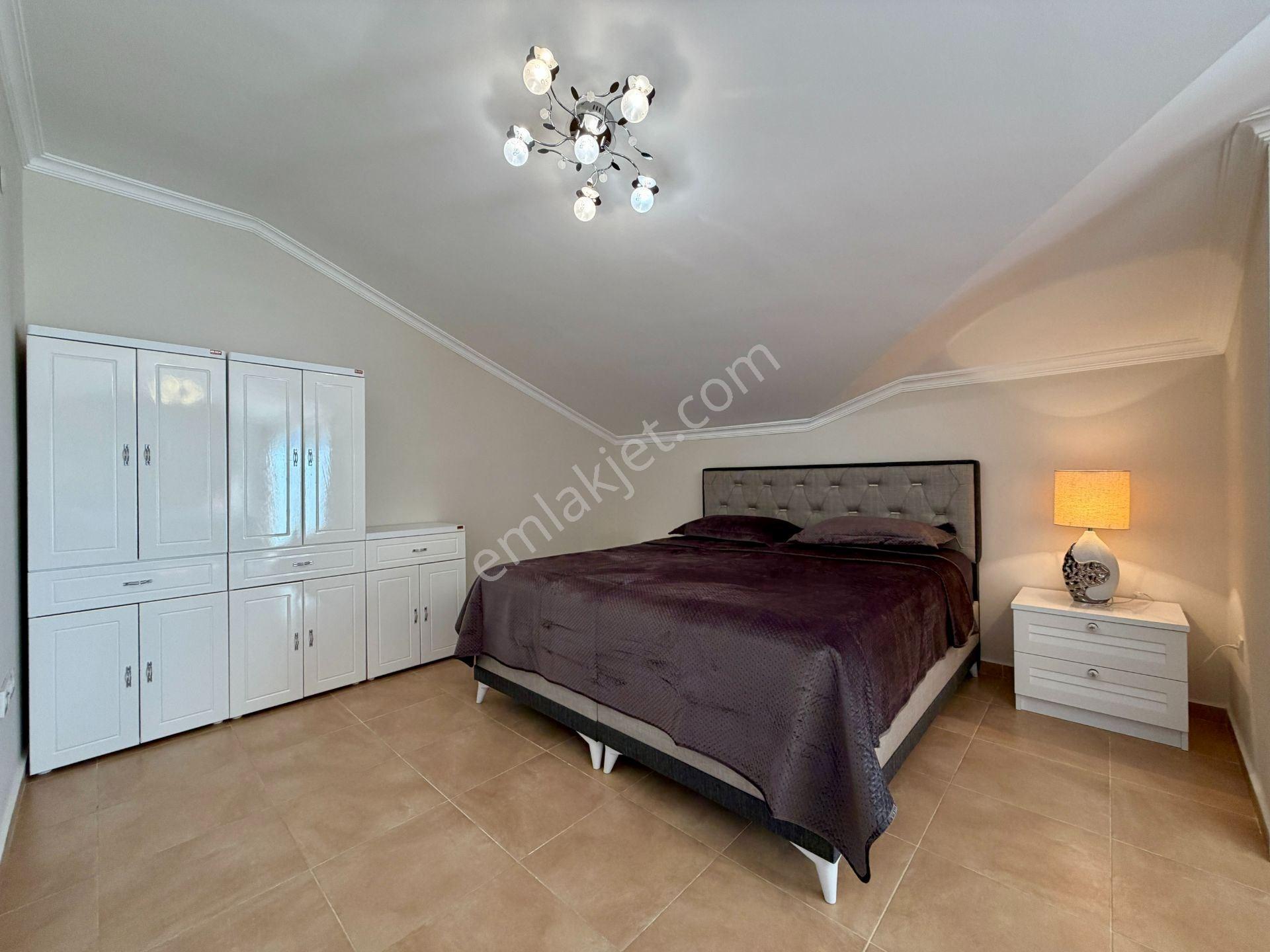 Alanya Obagöl 3+1 Denize 200 Metre Satılık Mobilyalı Penthouse — fotoğraf 19