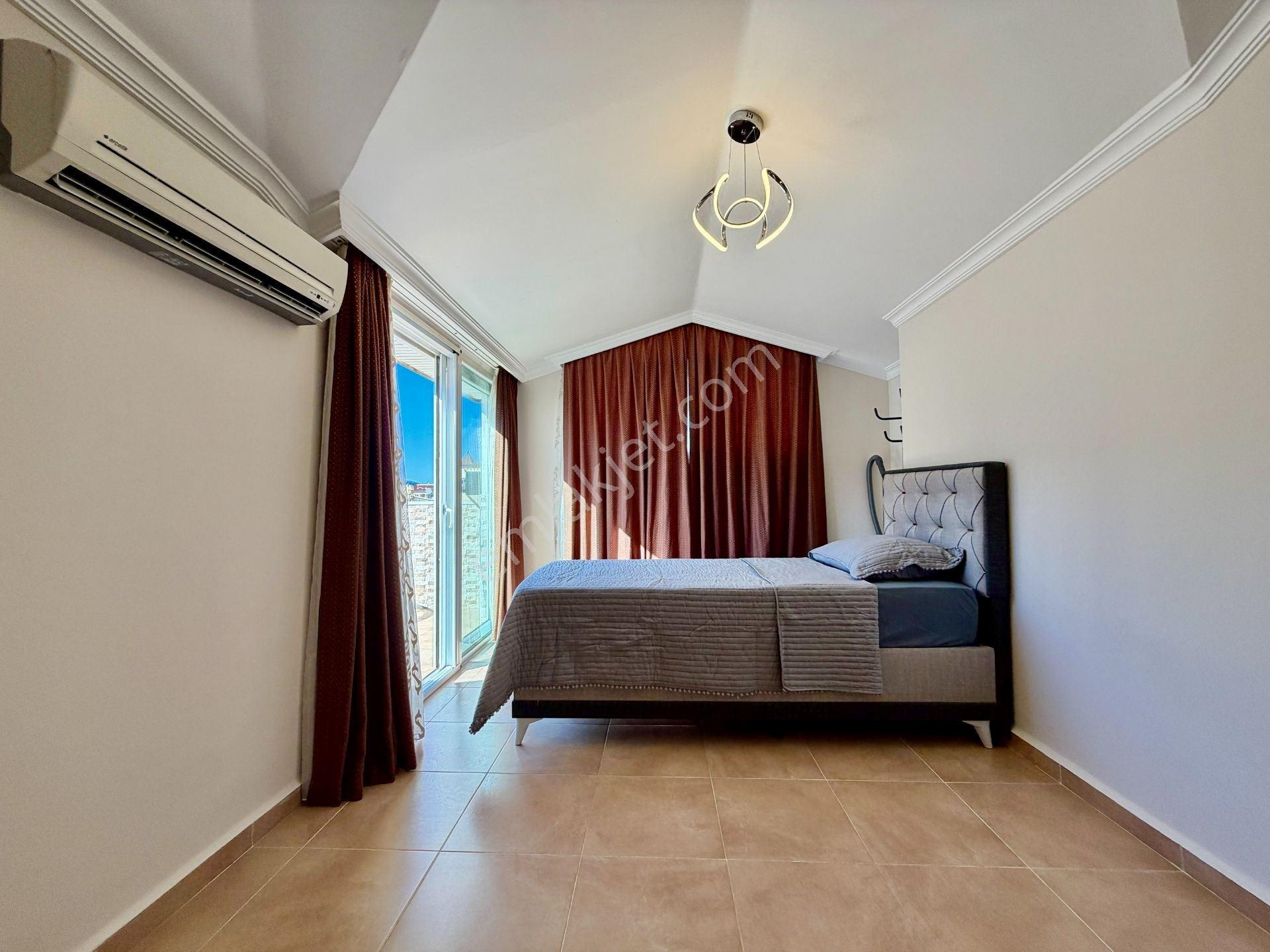 Alanya Obagöl 3+1 Denize 200 Metre Satılık Mobilyalı Penthouse — fotoğraf 20