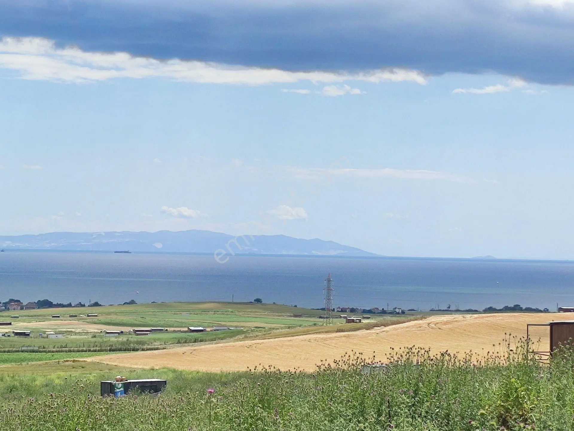 Çeşmeli Mahallesi'nde Deniz Manzaralı 300 M² Satılık Arsa — fotoğraf 5