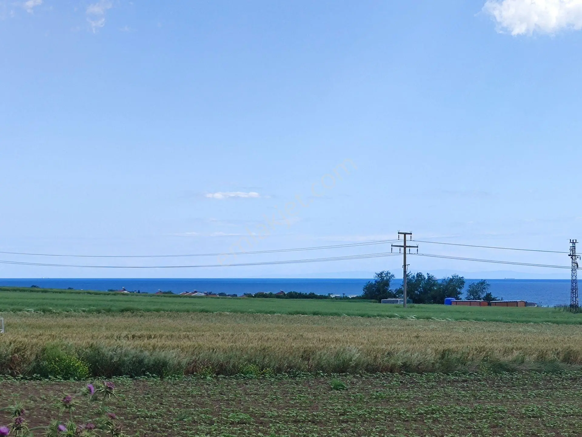 Çeşmeli Mahallesi'nde Deniz Manzaralı 300 M² Satılık Arsa — fotoğraf 24