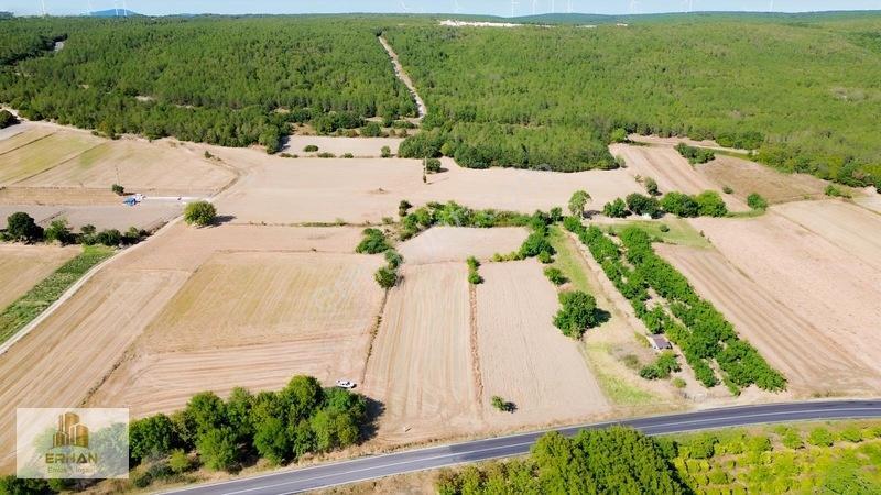 Kırklareli Vize Pazarlı Köyü Asfalta Cephe 3.359m2 Arazi — fotoğraf 9