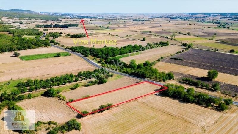 Kırklareli Vize Pazarlı Köyü Asfalta Cephe 3.359m2 Arazi — fotoğraf 18