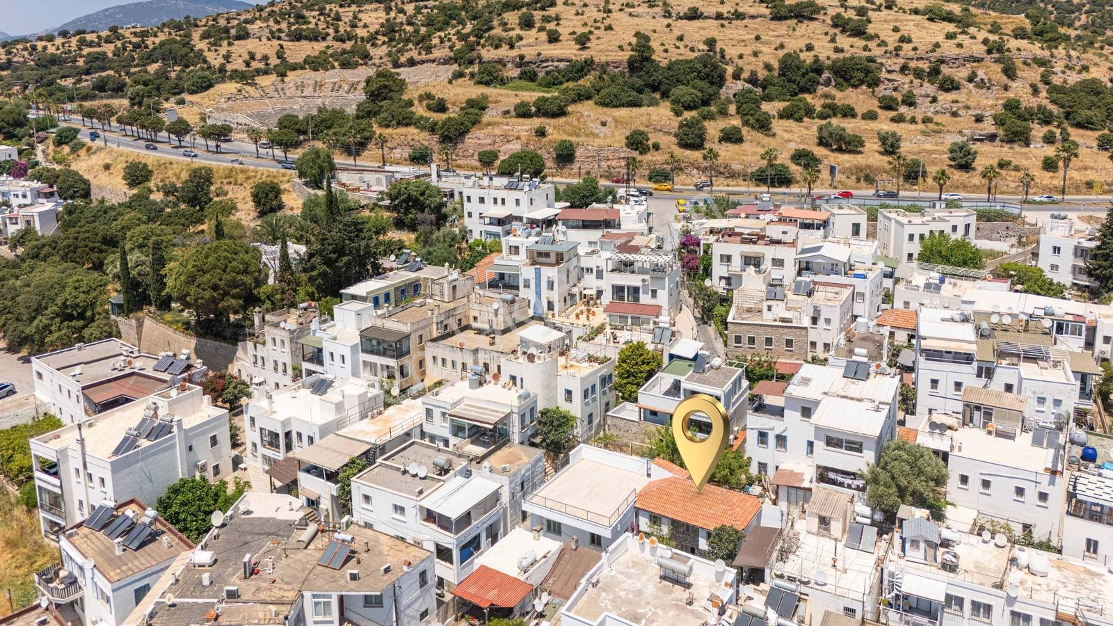 Marina Ve Kale Manzaralı Yenilenmiş Otantik Bodrum Taş Evi — fotoğraf 29