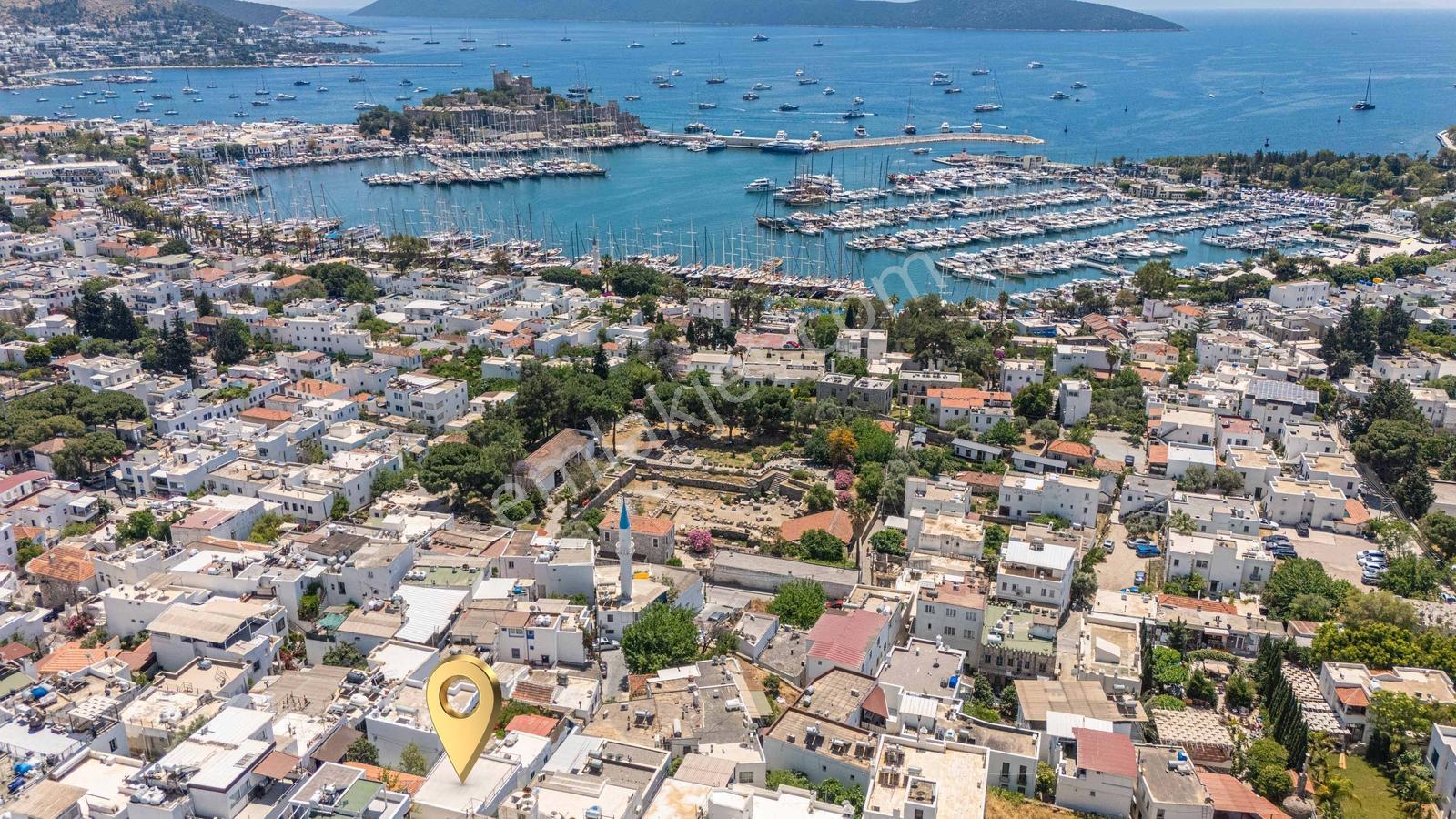Marina Ve Kale Manzaralı Yenilenmiş Otantik Bodrum Taş Evi — fotoğraf 32