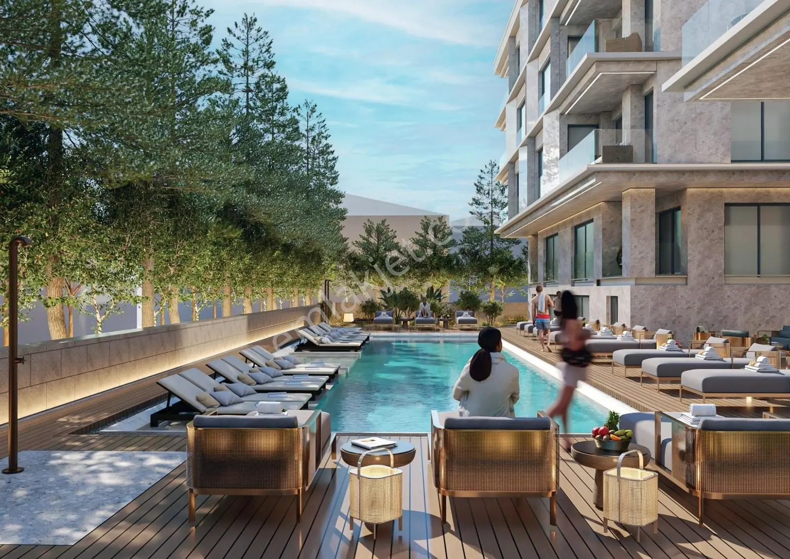 Suadiye Sahilde Az Katlı Butik Sitede 220 M2 Net Sıfır Daire — fotoğraf 35