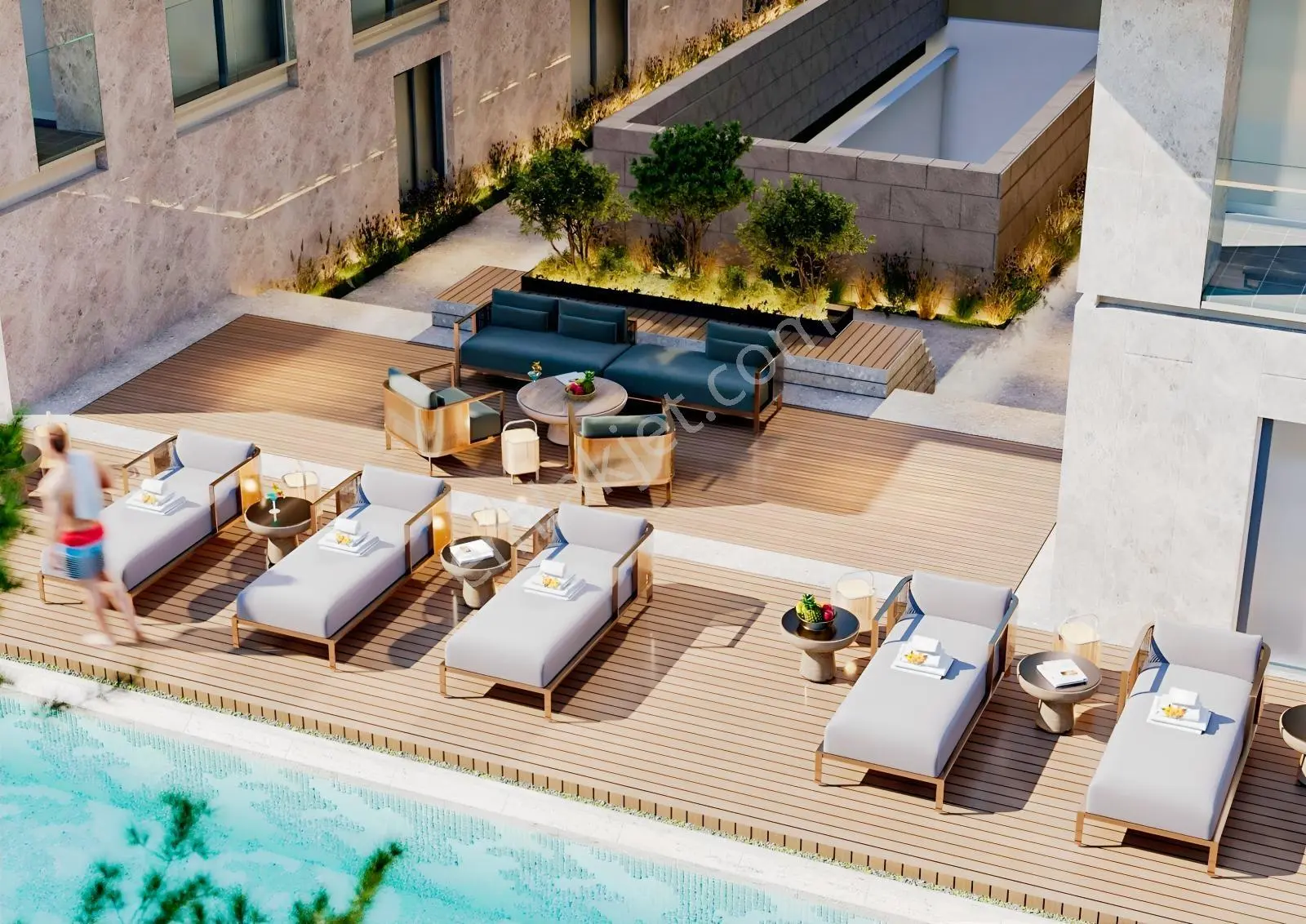 Suadiye Sahilde Az Katlı Butik Sitede 220 M2 Net Sıfır Daire — fotoğraf 39