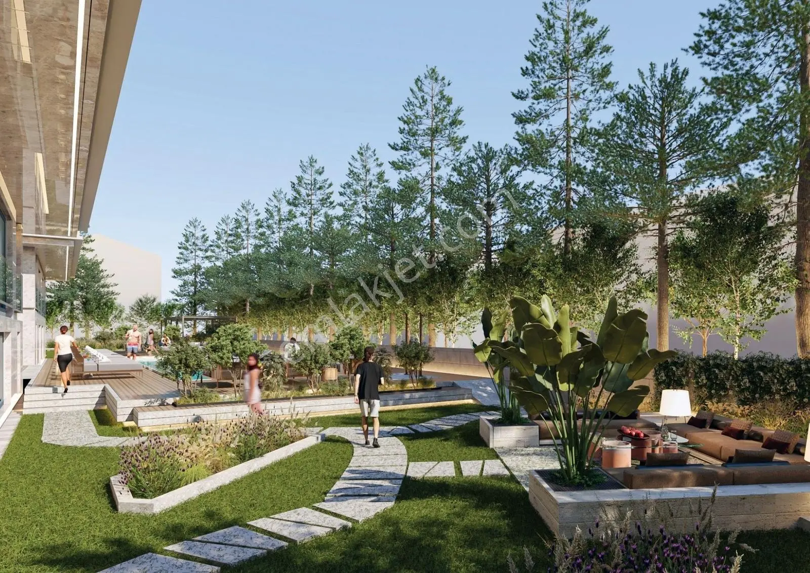 Suadiye Sahilde Az Katlı Butik Sitede 220 M2 Net Sıfır Daire — fotoğraf 41