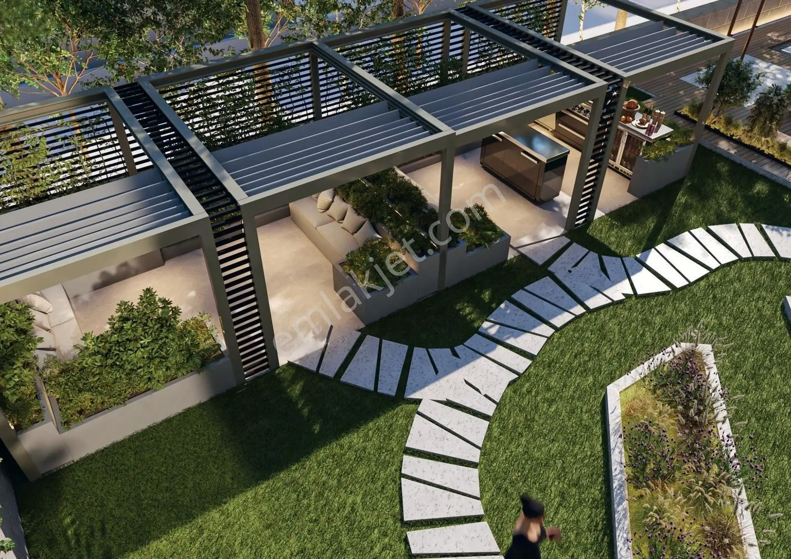Suadiye Sahilde Az Katlı Butik Sitede 220 M2 Net Sıfır Daire — fotoğraf 45