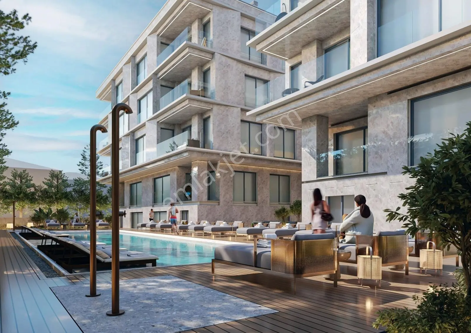 Suadiye Sahilde Az Katlı Butik Sitede 220 M2 Net Sıfır Daire — fotoğraf 48