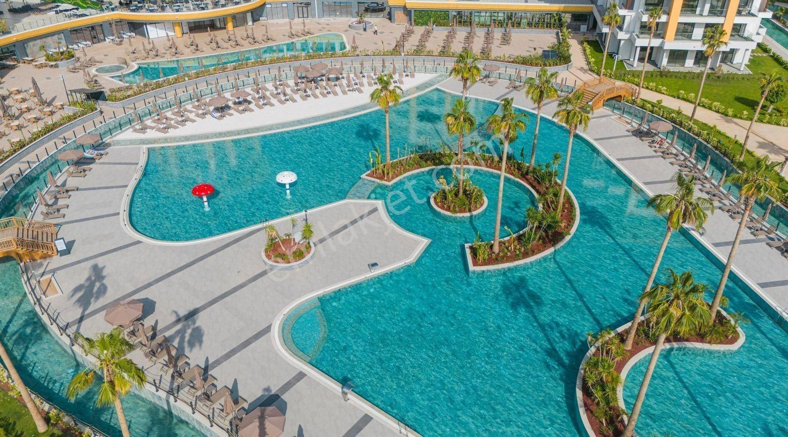 Alanya Türklerde 5 Yıldızlı Otel Konseptli Yerden Isıtmatlı 2+1 Satılık Daire — fotoğraf 2