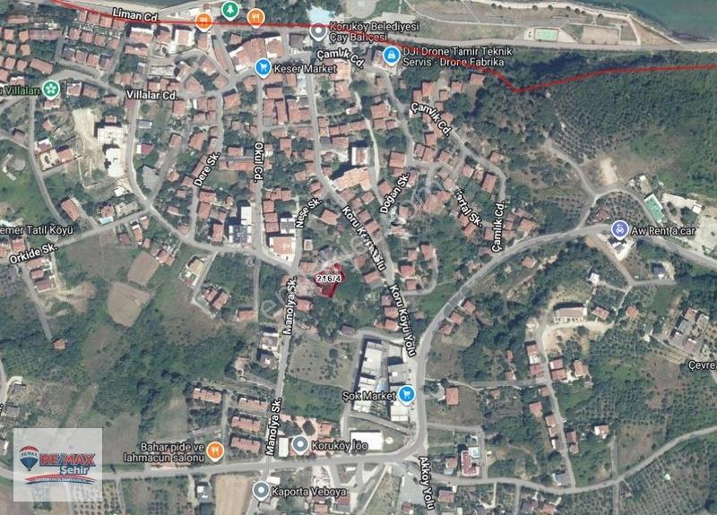 Re/max Şehir'den Çınarcık Koru'da Konut İmarlı Arsa — fotoğraf 4